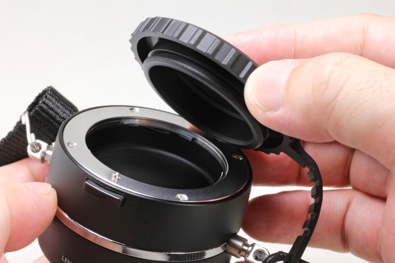 レンズホルダーキャップが付属