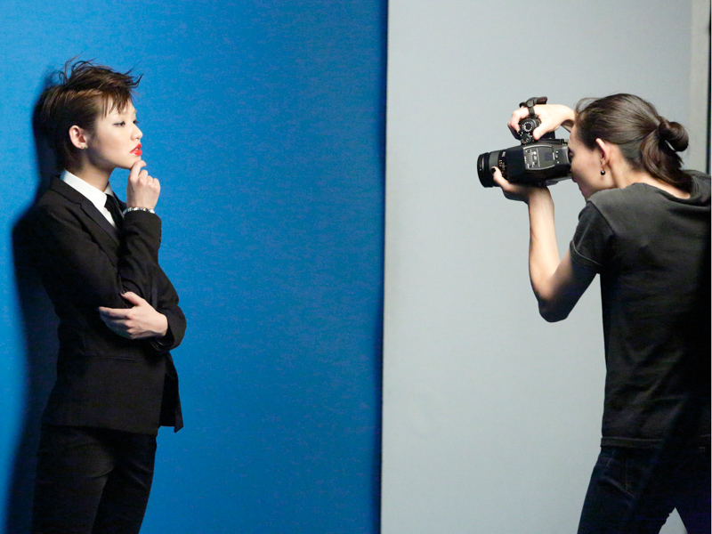 アミタさんの写真は、本人も気づいていない魅力を引き出す。