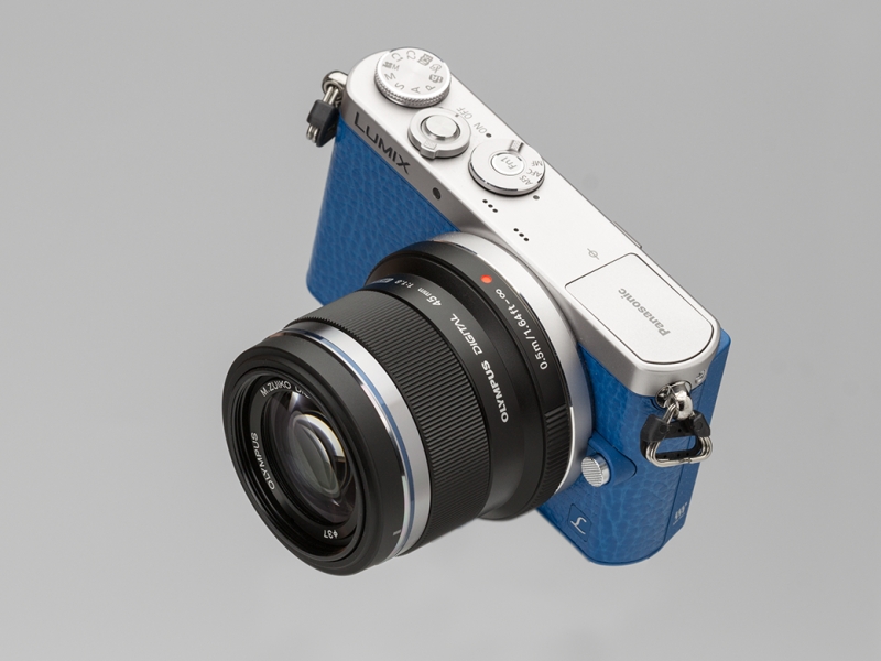 M.ZUIKO DIGITAL 45mm F1.8。ボディはパナソニックDMC-GM1S。