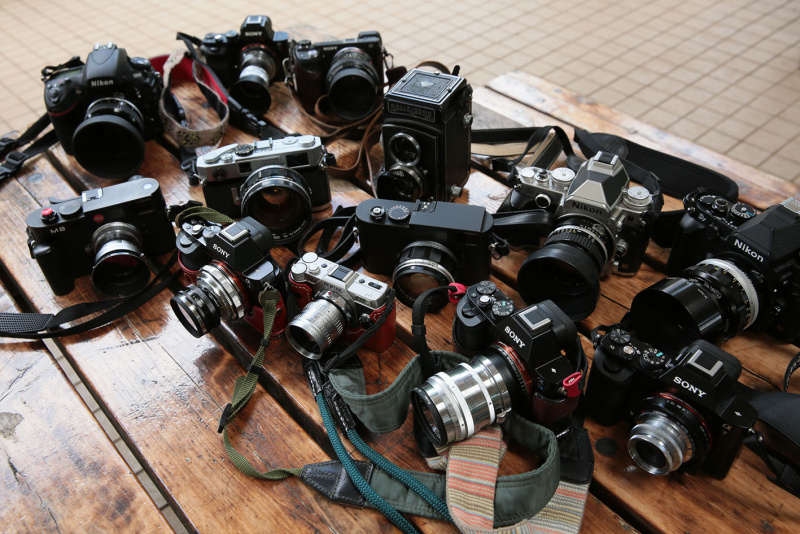 前回の参加者の機材