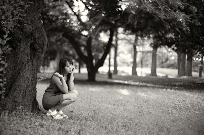 前回の作例（モデル：亜羽音）