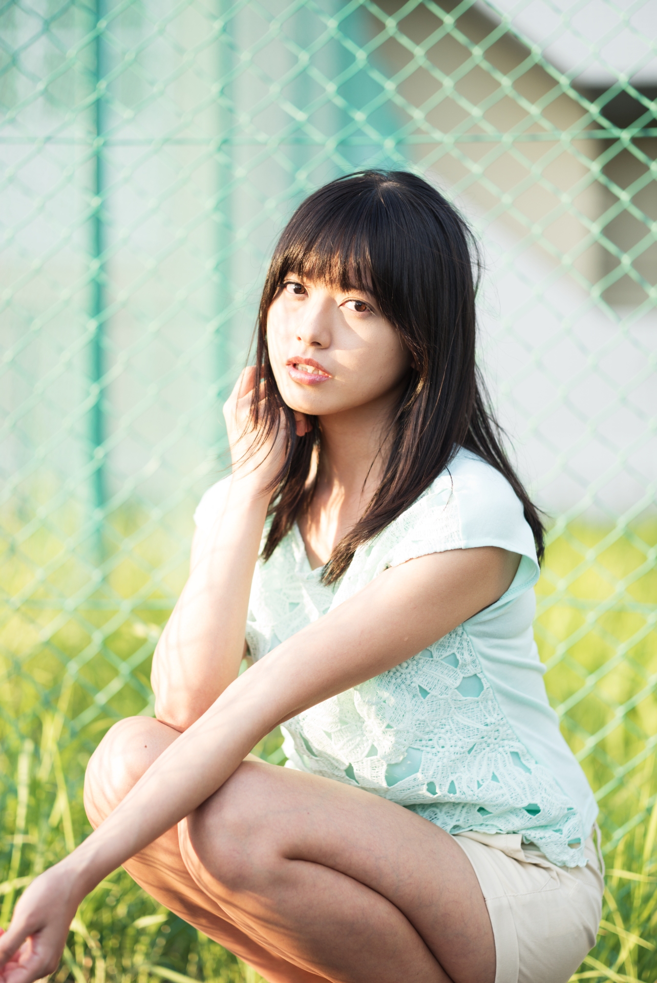 金網のような規則的なパターンをボカしても、イヤな二線ボケは皆無。LEICA M（Typ240） / ISO250 / F2 / 1/350秒 / WB:オート