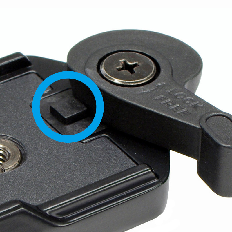 シュー固定レバーには、カーボン繊維強化樹脂を採用。スタンバイ機構により、シュープレート装着前では固定レバーが開放位置で維持され、スムーズに取り付けられる