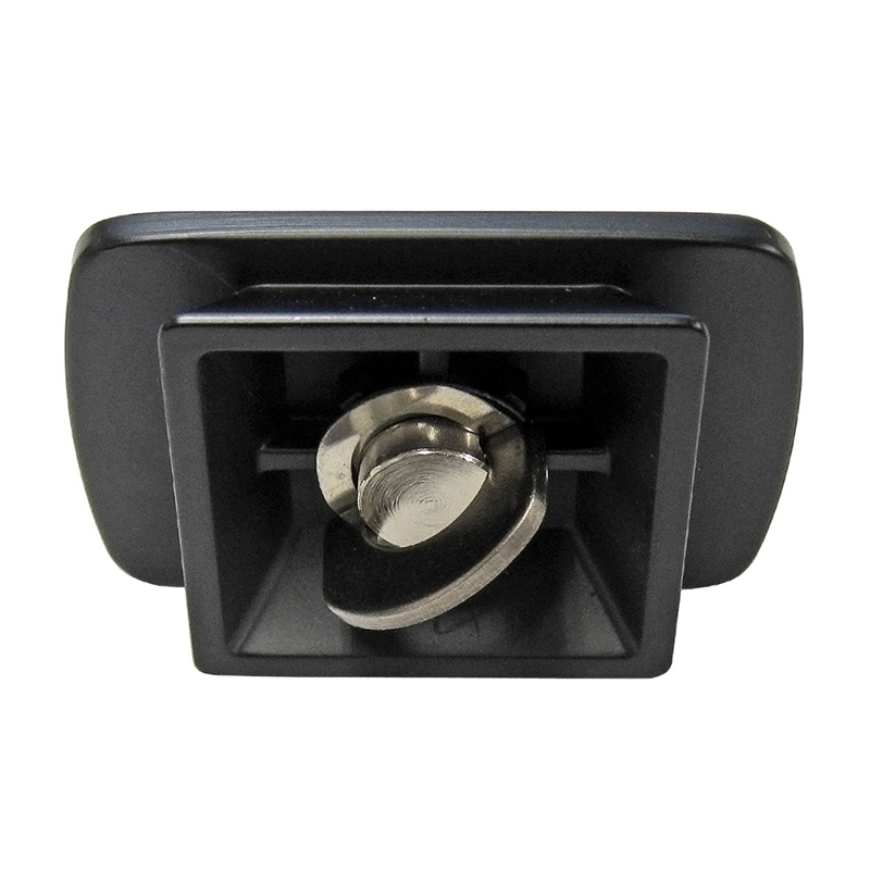 シュープレートはカメラネジつまみで装着する