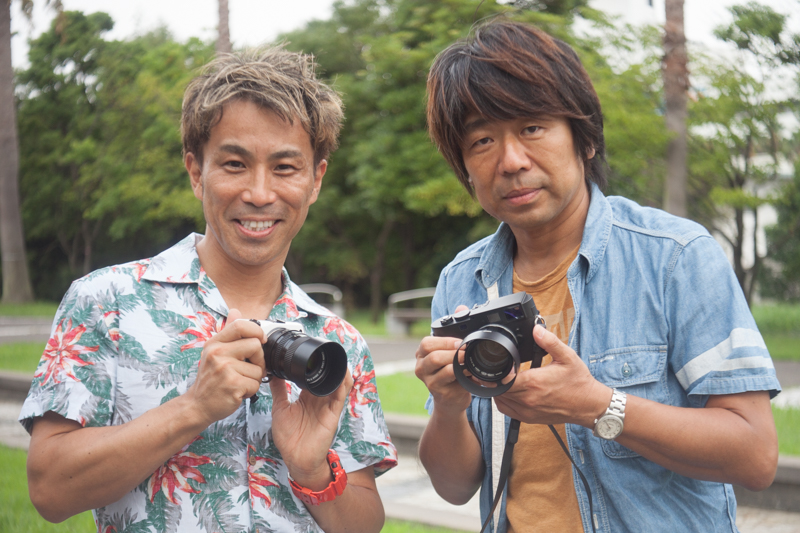 講師の松川コウジ氏（左）と大浦タケシ氏（右）