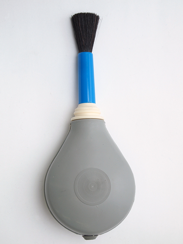 ハケを装着したところ