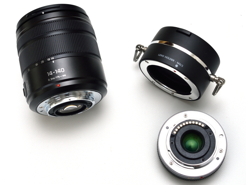 右上がGoWingレンズホルダー