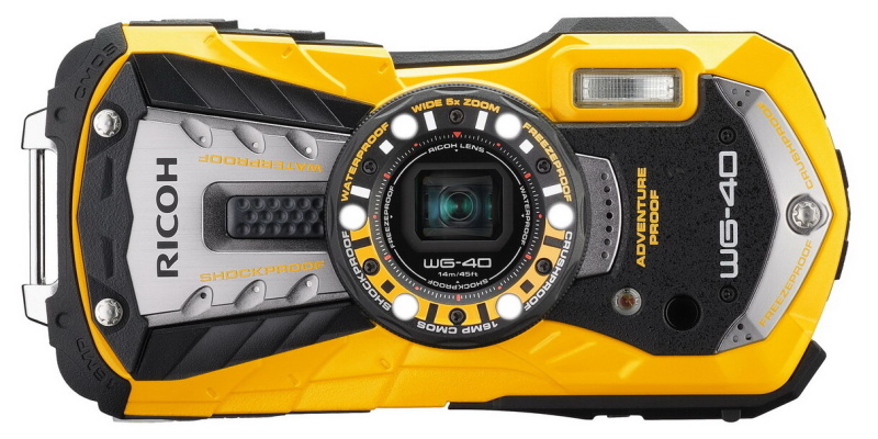 RICOH WG-40（イエロー）