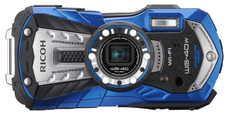 RICOH WG-40W（ブルー）