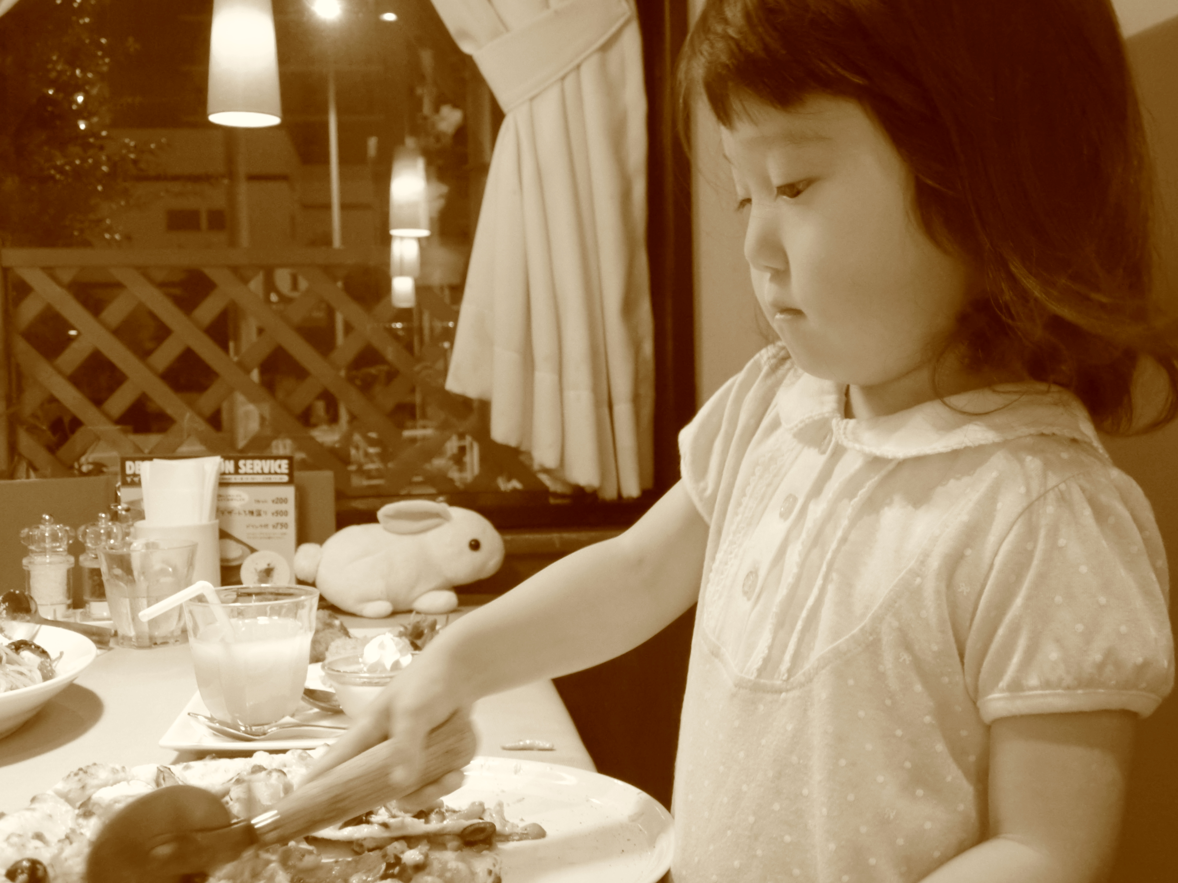 こちらはセピアで。<br class="">EXILIM EX-ZR3000／1/25秒／F3.5／0EV／ISO1600／44mm相当（35mm相当判換算）