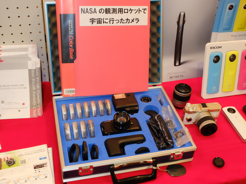 宇宙に行ったカメラとしてのauto110をアピール