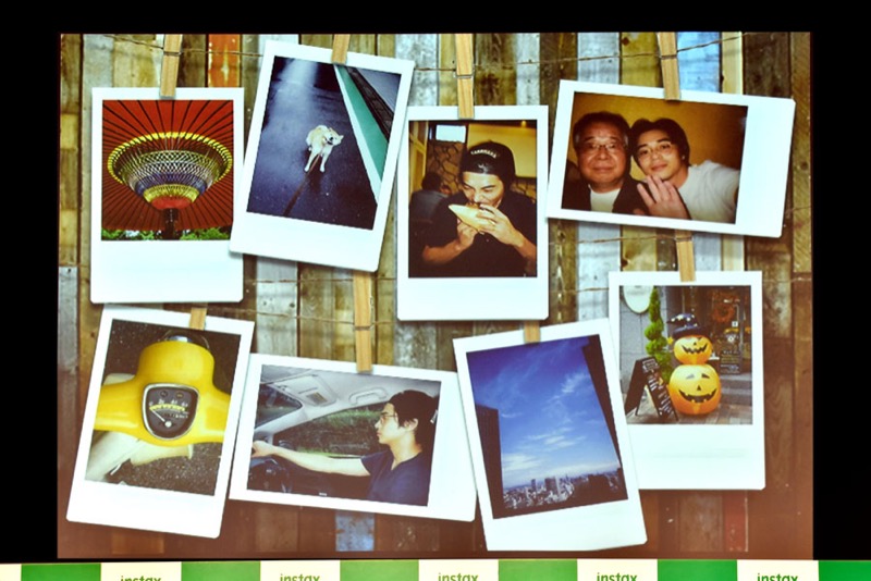 東出昌大さんの「instax mini 70」で撮影された写真