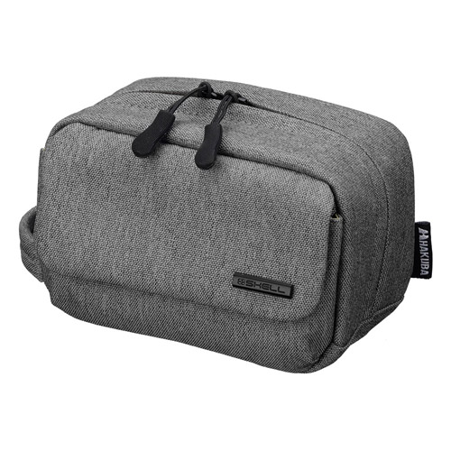 カメラポーチL グレー