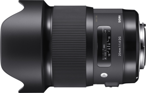 シグマ、世界初のフルサイズ用“20mm F1.4”レンズ - デジカメ