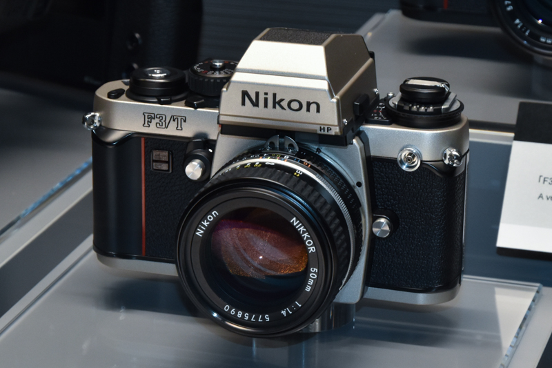 ニコンF3/T。F3/TブラックやF3AFといった兄弟分もあった。