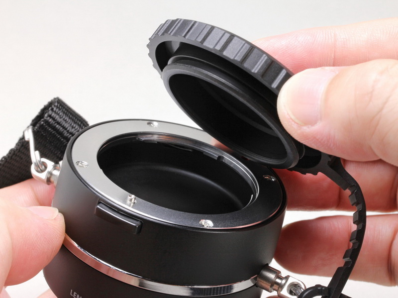 キャップを取り外したところ