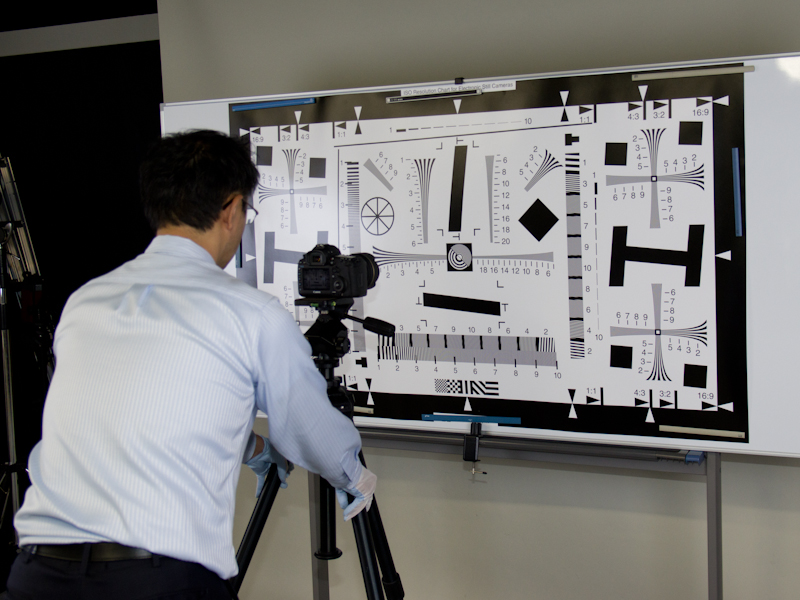 チャートで解像をチェック