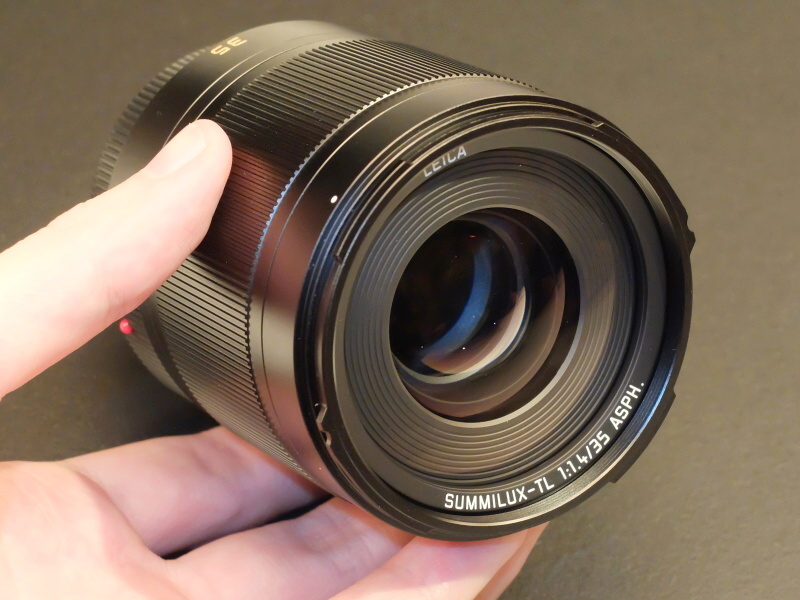 ライカ ズミルックスTL f1.4/35mm ASPH.。ライカカメラ本社で編集部撮影
