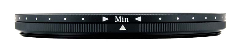 Min側（ND2.5相当）