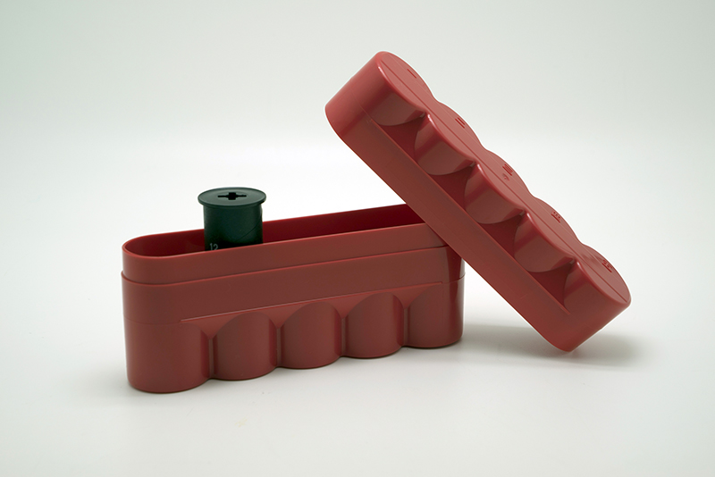120 film case レッド
