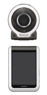 カシオ、カメラと液晶モニターが分離する“Outdoor Recorder”「EX-FR100