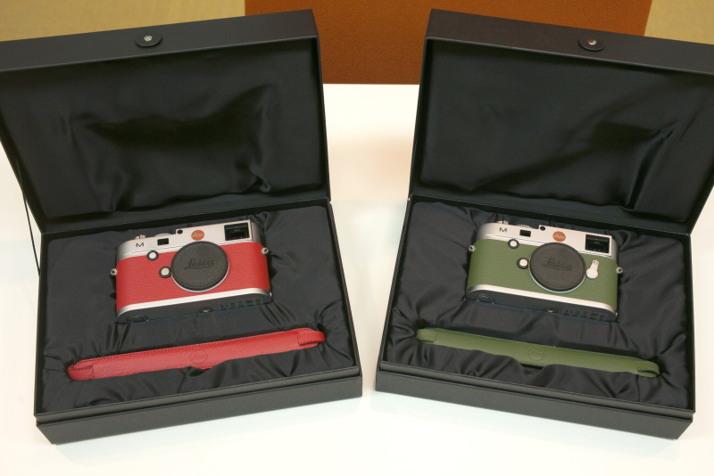 レザーとカラーコーディネートできるストラップも用意