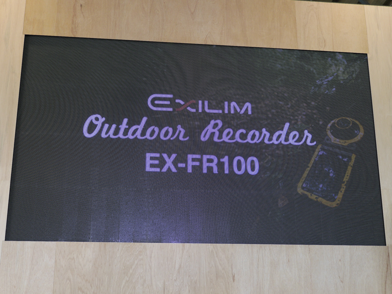 EX-FRシリーズを「アウトドアレコーダー」として訴求する