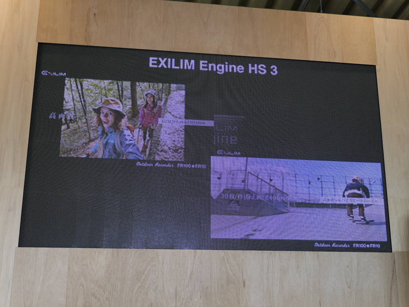 高速連写などが可能な新画像処理エンジンを採用。画質向上にも寄与しているという