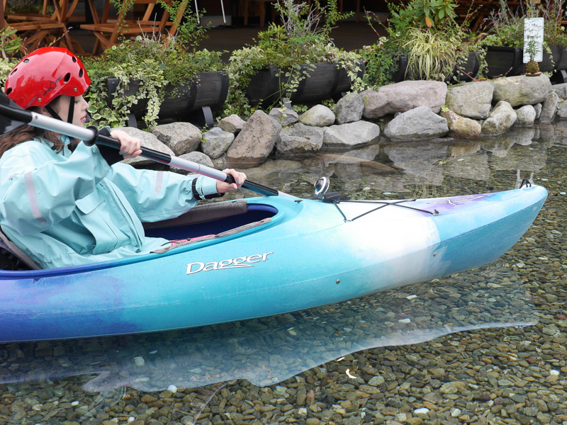 カヌーに装着するといった提案も