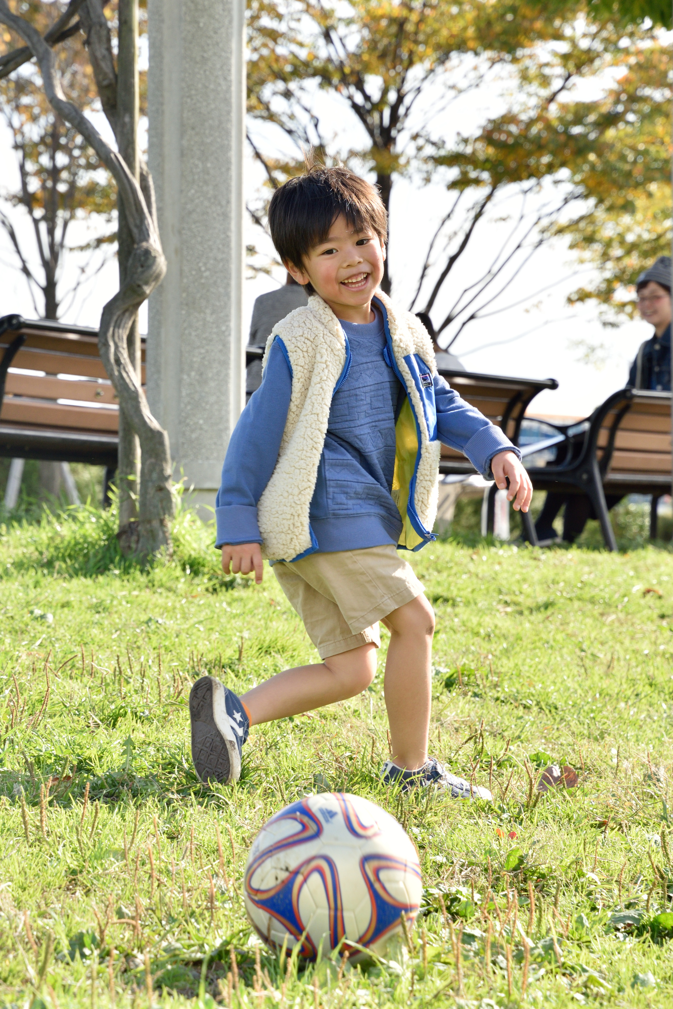 焦点距離：80mm　1/500秒