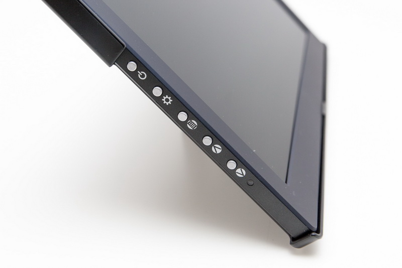 電源、OSD用ボタン