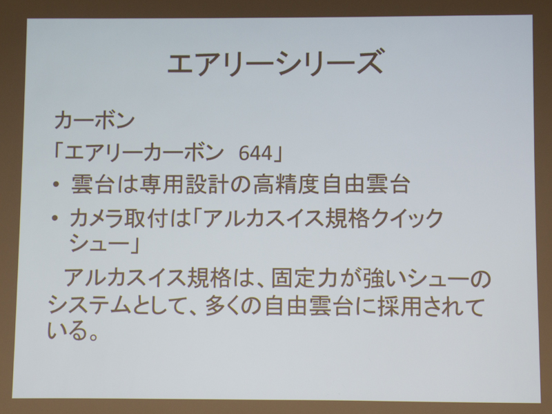 エアリーカーボン644の詳細