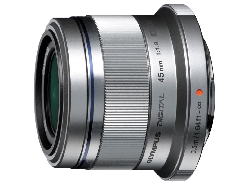 M.ZUIKO DIGITAL 45mm F1.8（シルバー）