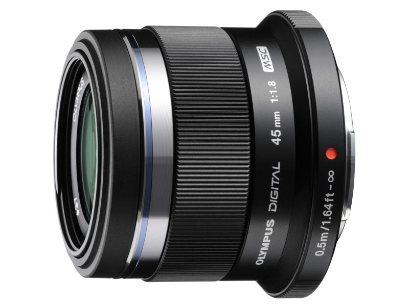 M.ZUIKO DIGITAL 45mm F1.8（ブラック）