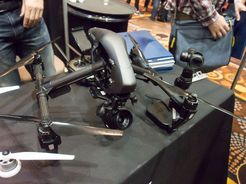 ブラックカラーとなったInspire 1 Pro Black Edition