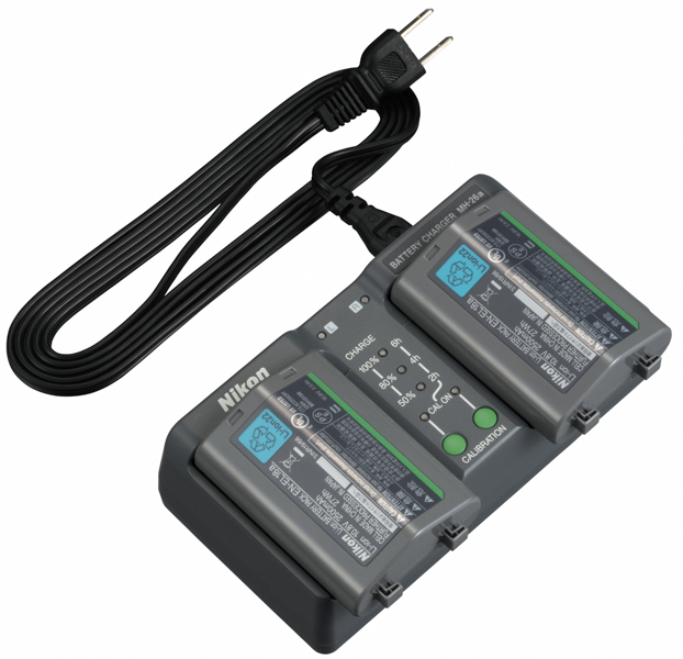 充電器（付属）の使用例