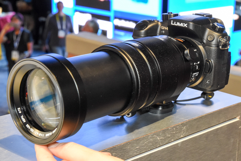 望遠端までズームさせた状態。