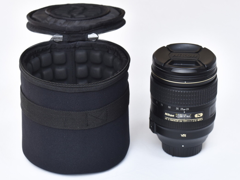 AF-S NIKKOR 24-120mm f/4G ED VRを並べてみる。高さはほぼ同じ