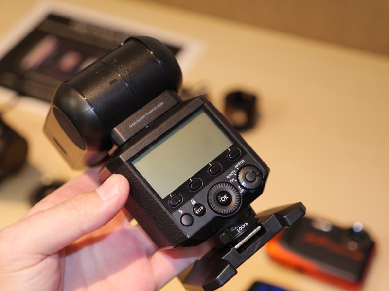 EF-X500のモックアップ。