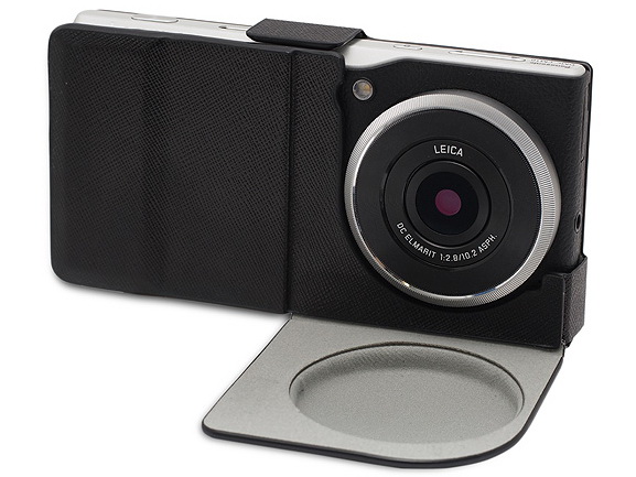 レンズ保護部を開いたところ