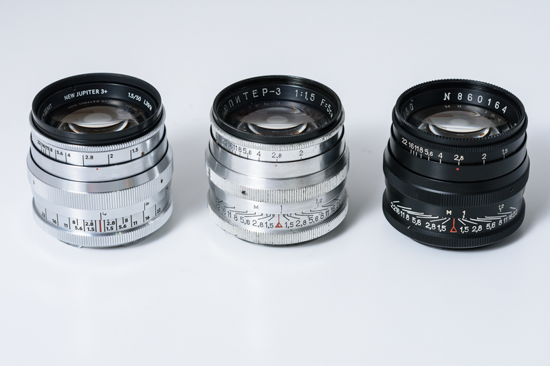 New Jupiter 3+は最短撮影距離は0.7mになった。オリジナルのJupiter-3はいずれも1m