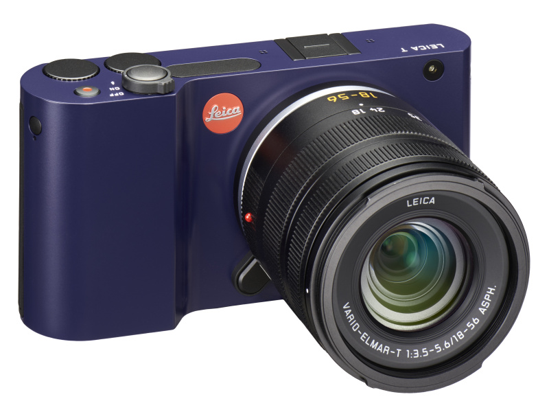 LEICA T “CHALIE VICE”。写真の18-56mmレンズは別売