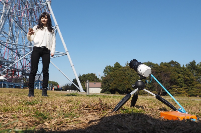 モバイルバッテリーで給電しながらの撮影もOK