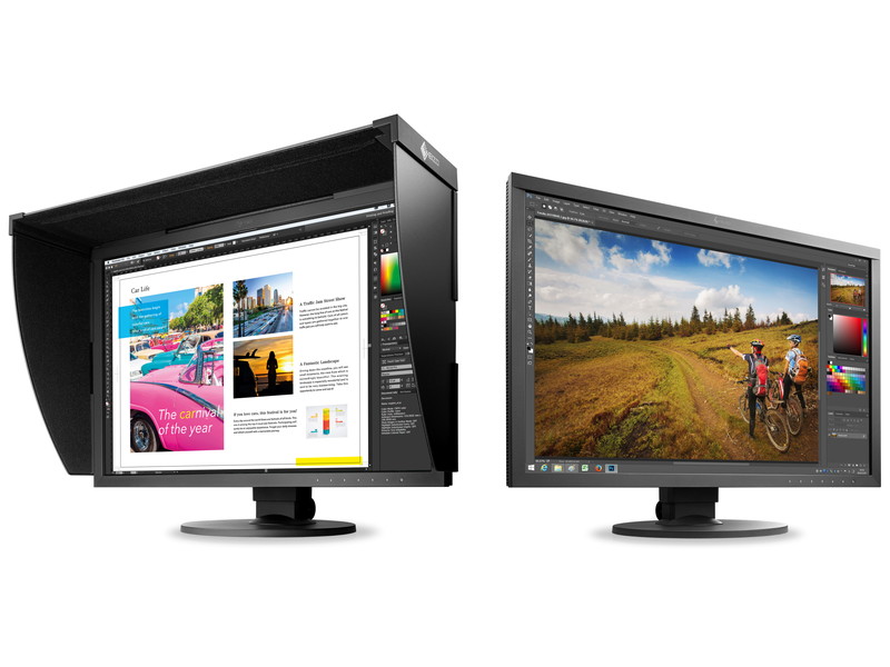 左からColorEdge CG2420、ColorEdge CS2420