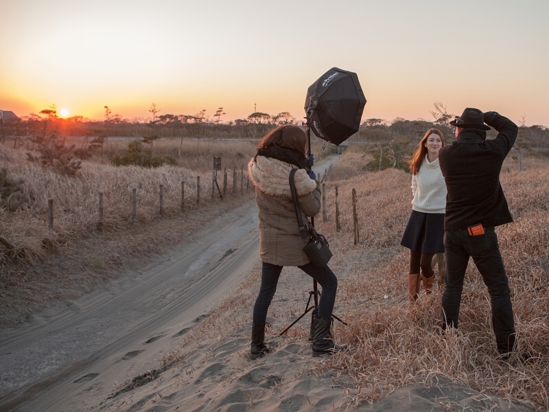 ライトはモデルの左においた。画面左が太陽の方向になるからだ。概ね明るい方向に合わせると自然に仕上がる