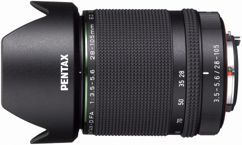 フルサイズ対応標準ズーム「HD PENTAX-D FA 28-105mmF3.5-5.6ED DC WR