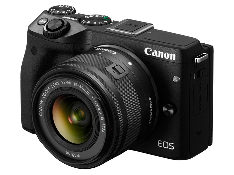 EOS M3・EF-M15-45 IS STMレンズキット（ブラック）