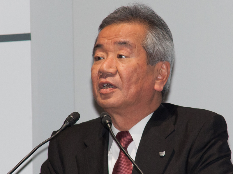 キヤノン専務取締役 イメージコミュニケーション事業本部長 眞榮田雅也氏