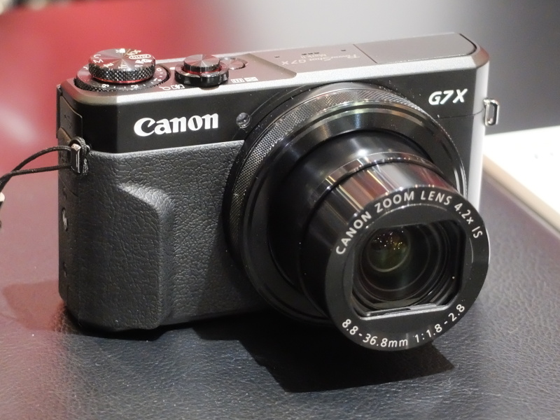キヤノンPowerShot G7 X Mark II
