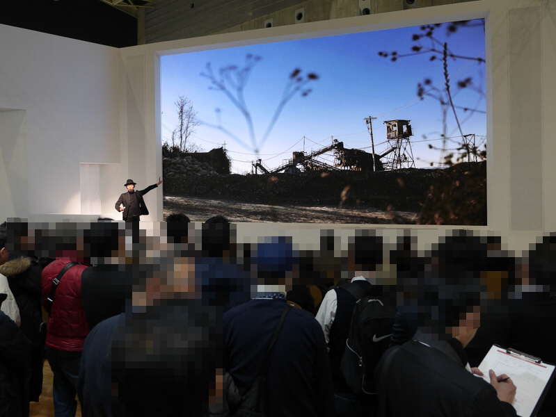 茂手木秀之氏のステージが行われており、超満員だった